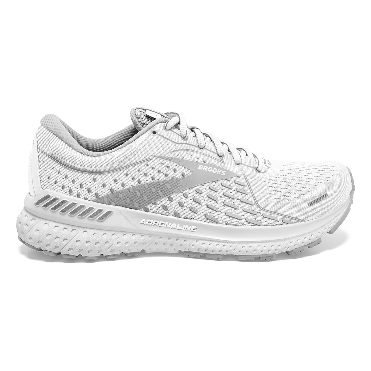 Brooks Adrenaline GTS 21 - White - Grey - Silver