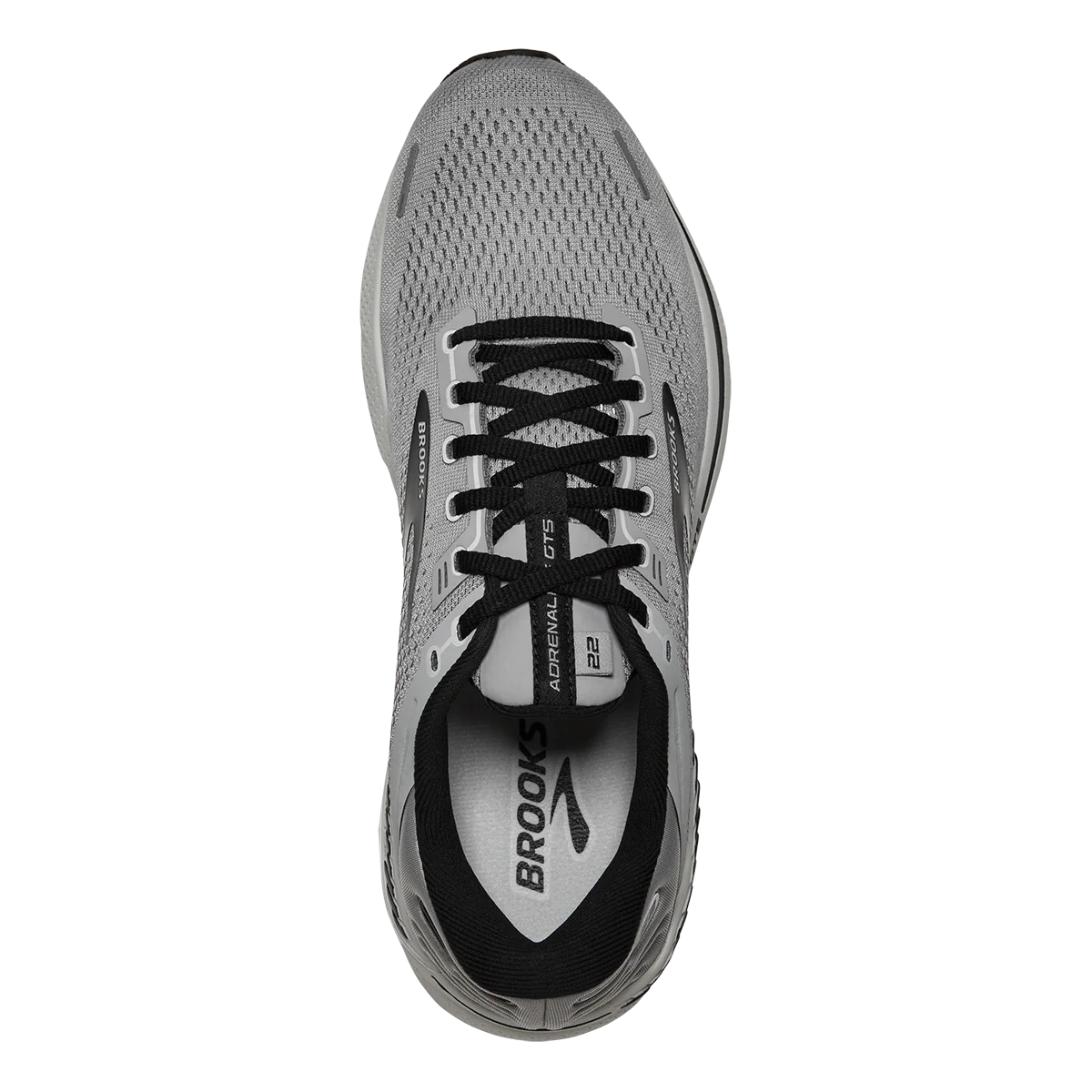 Brooks Adrenaline GTS 22 - Alloy - Grey - Black - Image 3