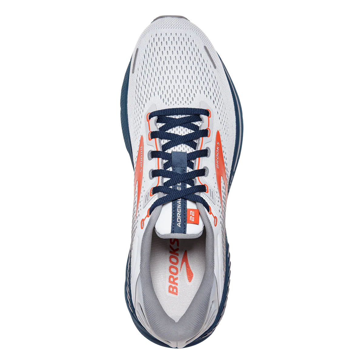 Brooks Adrenaline GTS 22 - Arctic - Red - Titan - Image 3