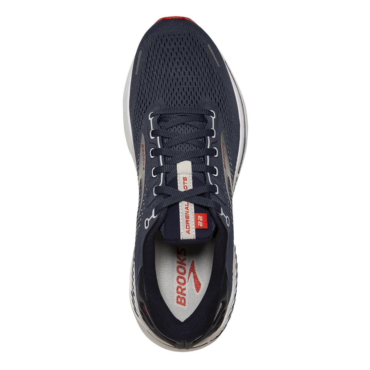 Brooks Adrenaline GTS 22 - Peacoat - India Ink - Grenadine - Image 3