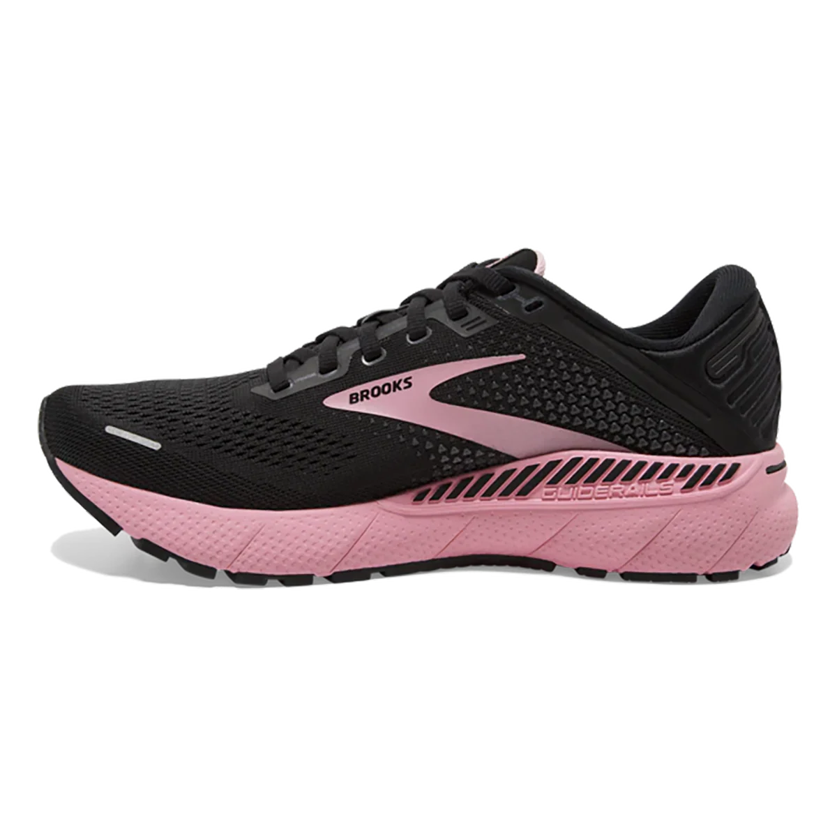 Brooks Adrenaline GTS 22 - Black - Dianthus - Silver - Image 2