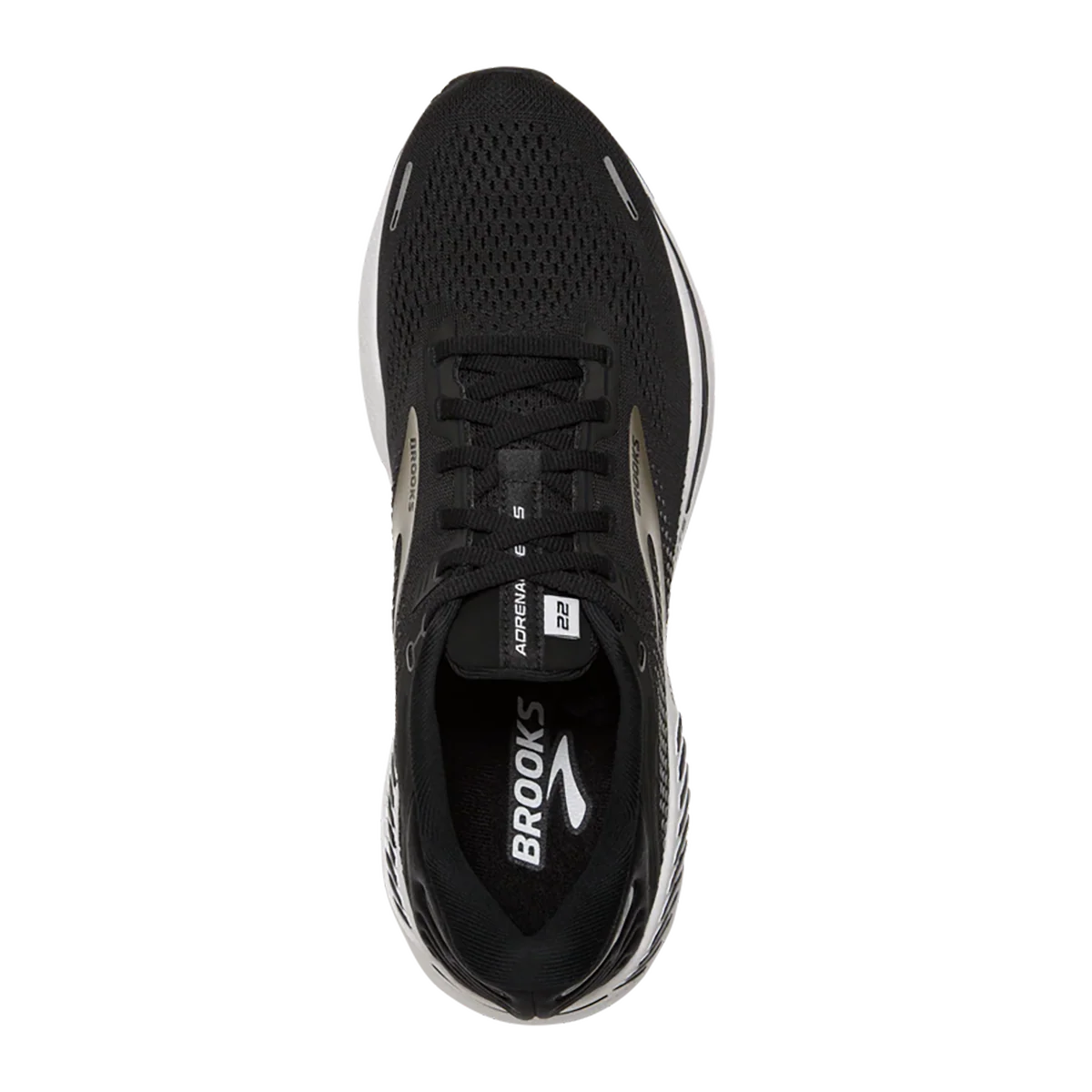 Brooks Adrenaline GTS 22 - Black - Silver - Anthracite - Image 3