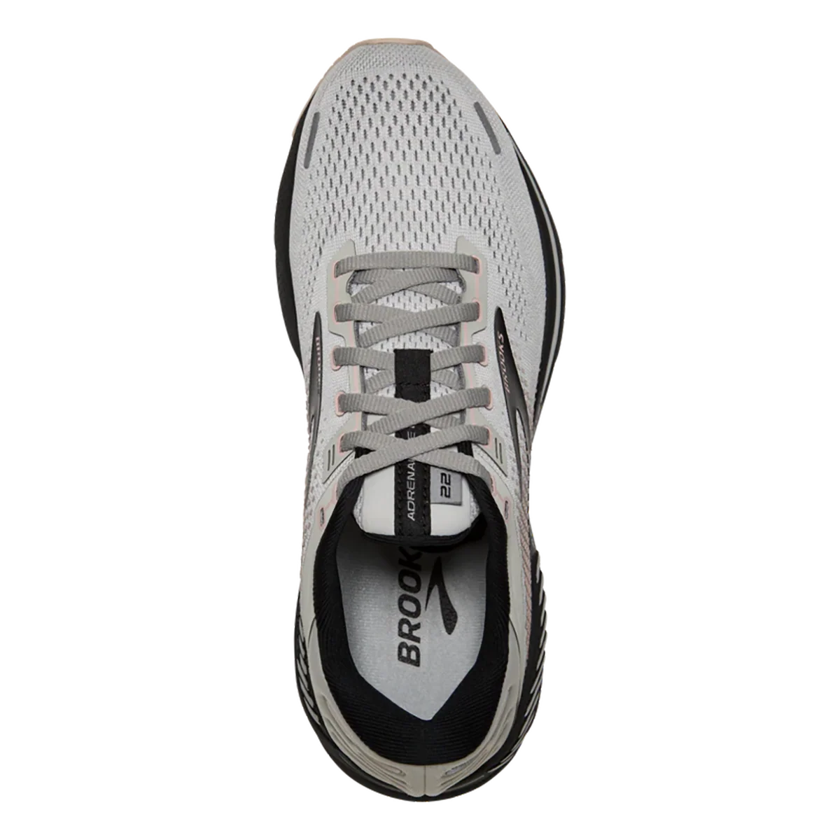 Brooks Adrenaline GTS 22 - Grey - Rose - Black - Image 3