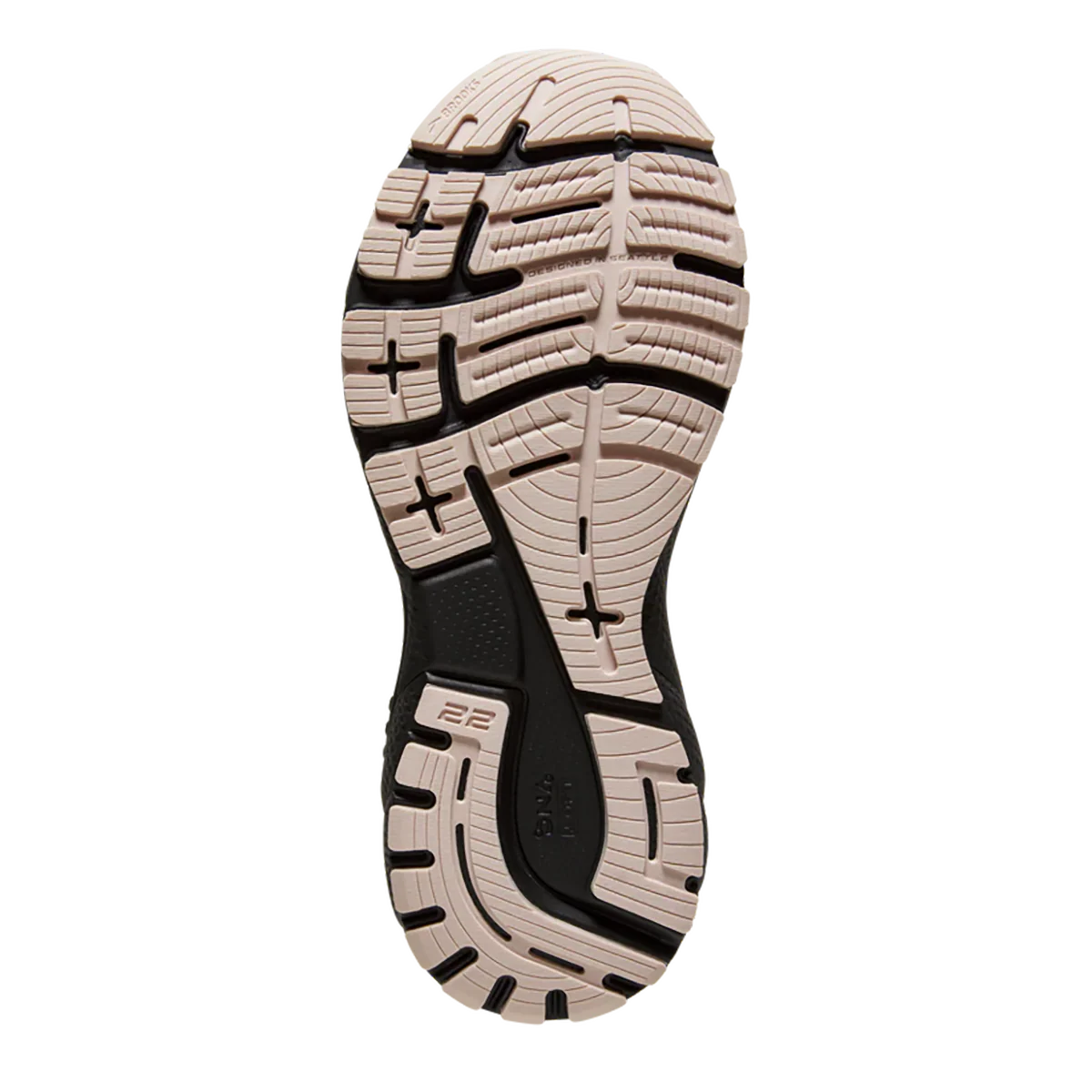 Brooks Adrenaline GTS 22 - Grey - Rose - Black - Image 4