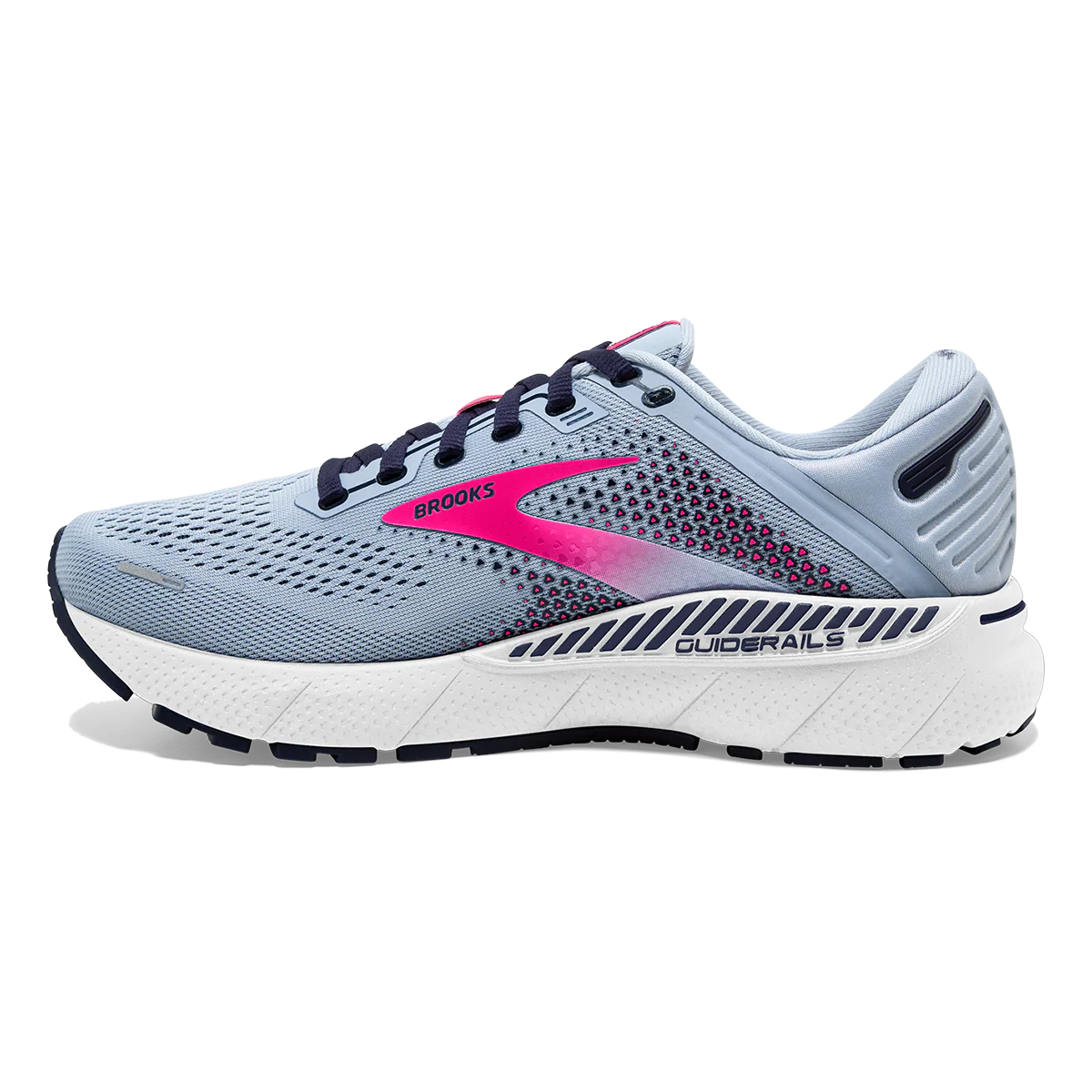 Brooks Adrenaline GTS 22 - Kentucky Blue - Peacoat - Pink - Image 2