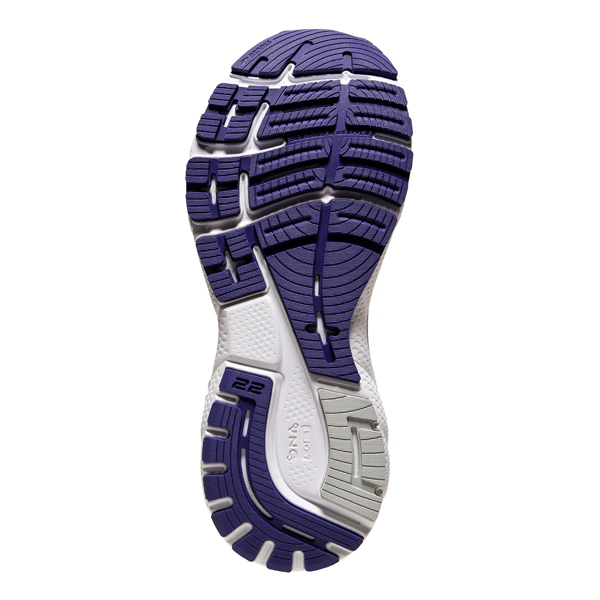 Brooks Adrenaline GTS 22 - Navy - Yucca - Pink - Image 4