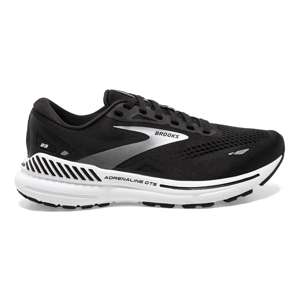 Brooks Adrenaline GTS 23 - Black - White - Silver