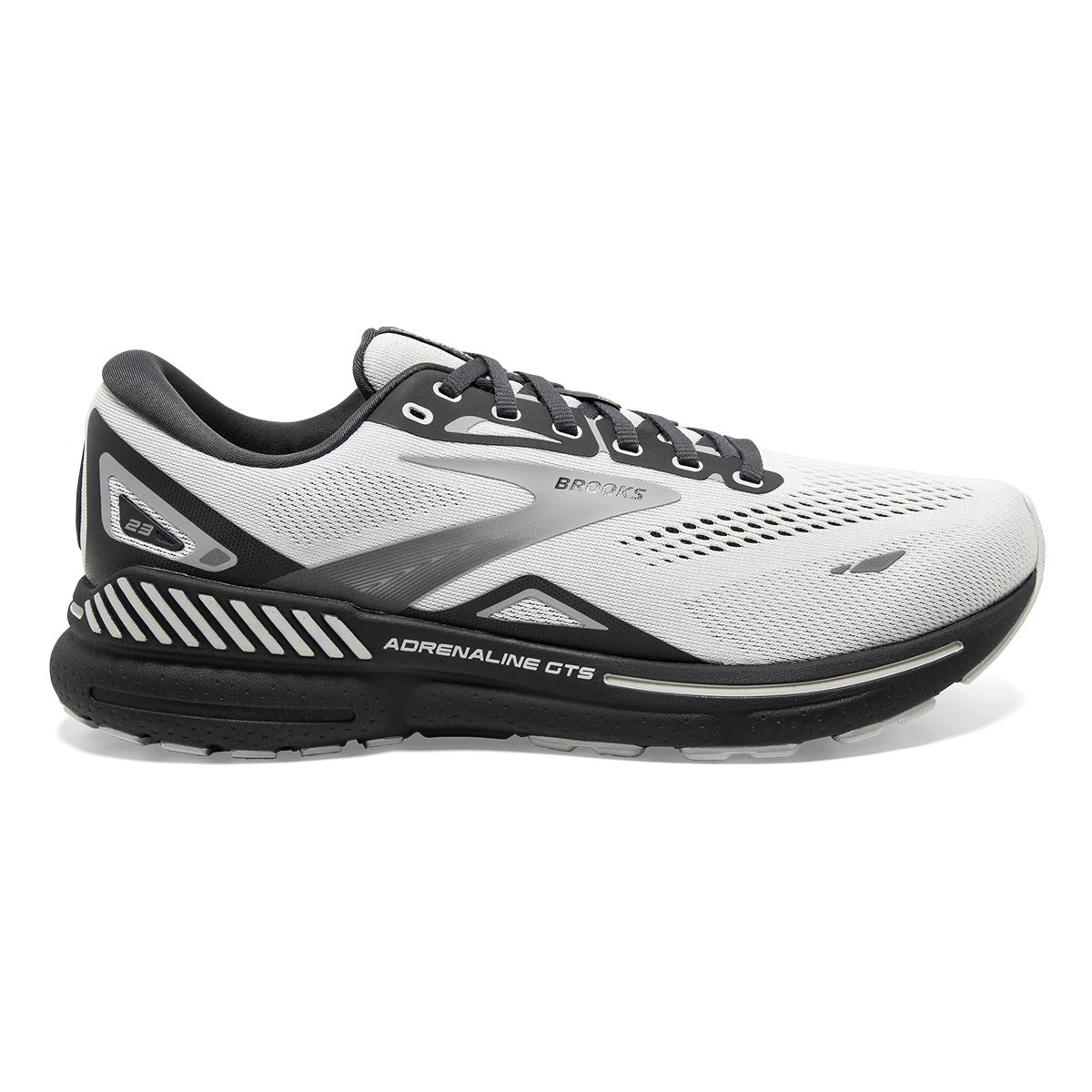 Brooks Adrenaline GTS 23 - Oyster - Ebony - Alloy