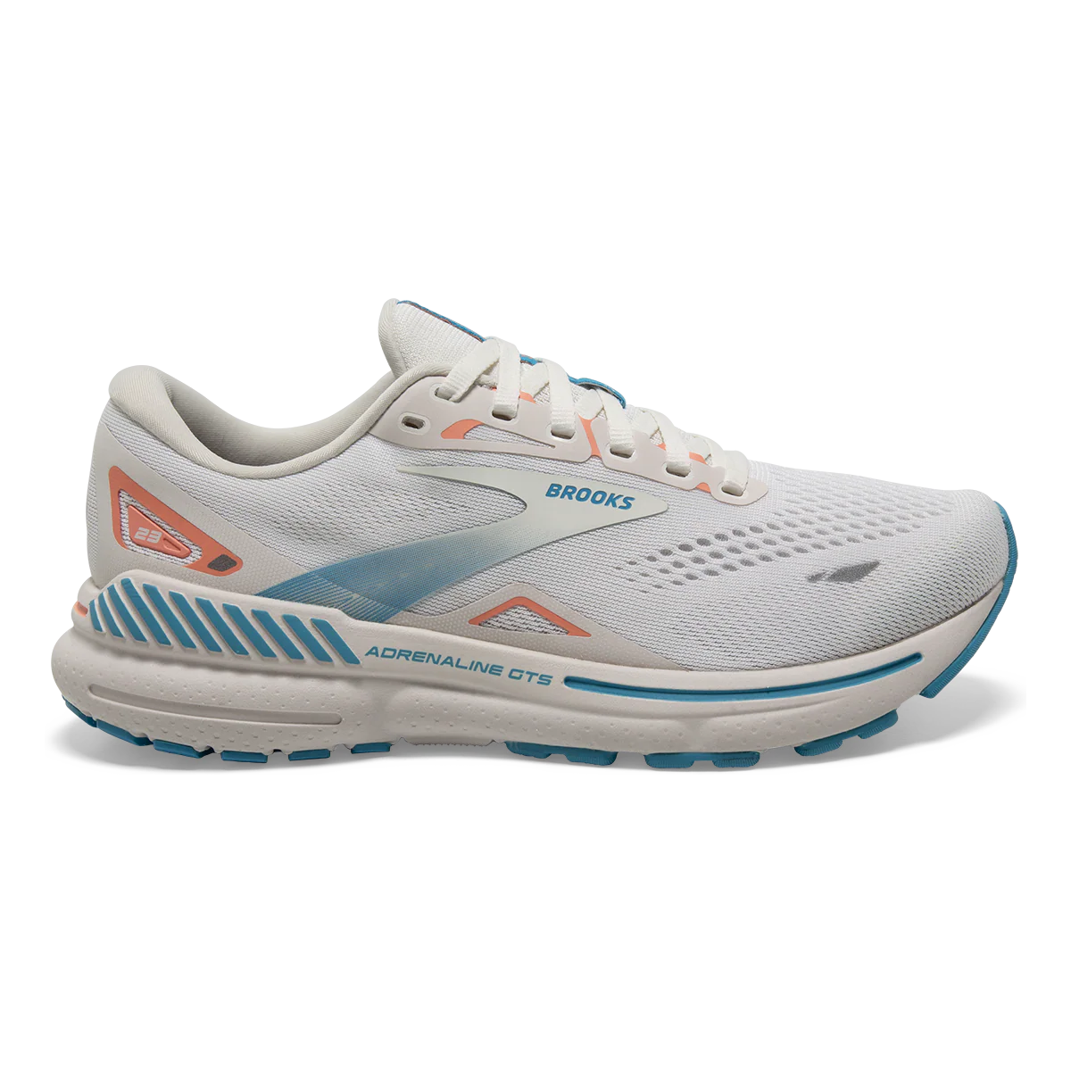 Brooks Adrenaline GTS 23 - Coconut - Papaya - Blue