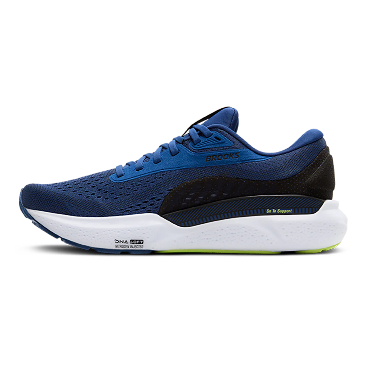Brooks Adrenaline GTS 24 Black Navy Mens - Image 2