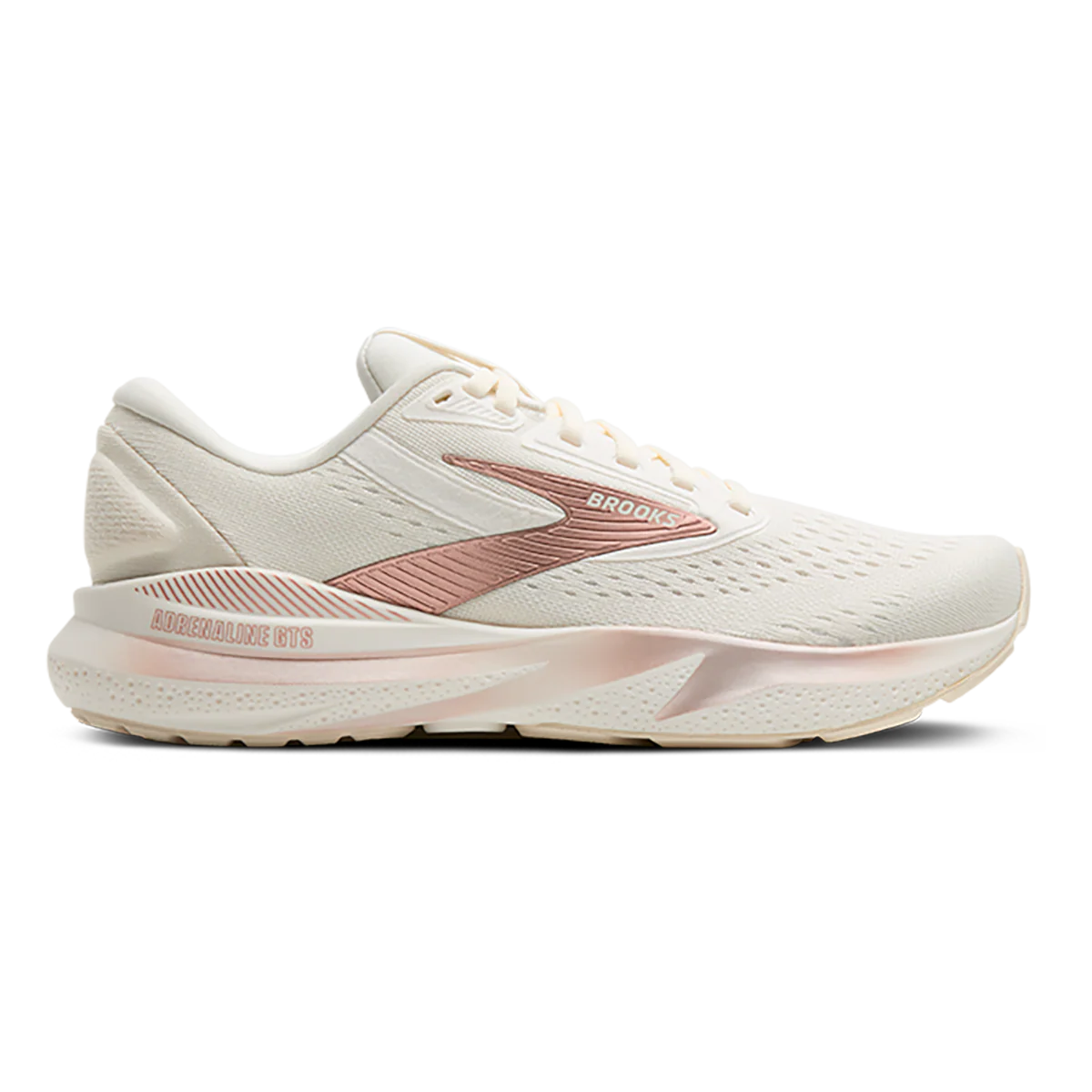 Brooks Adrenaline GTS 24 Coconut - Rose Gold - White