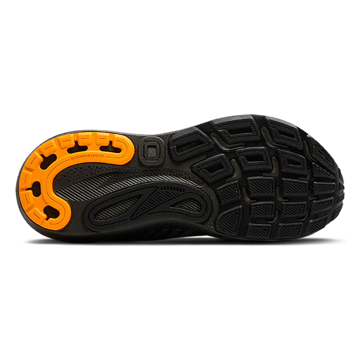 Brooks Adrenaline GTS 24 Black - Country Blue - Orange - Image 4