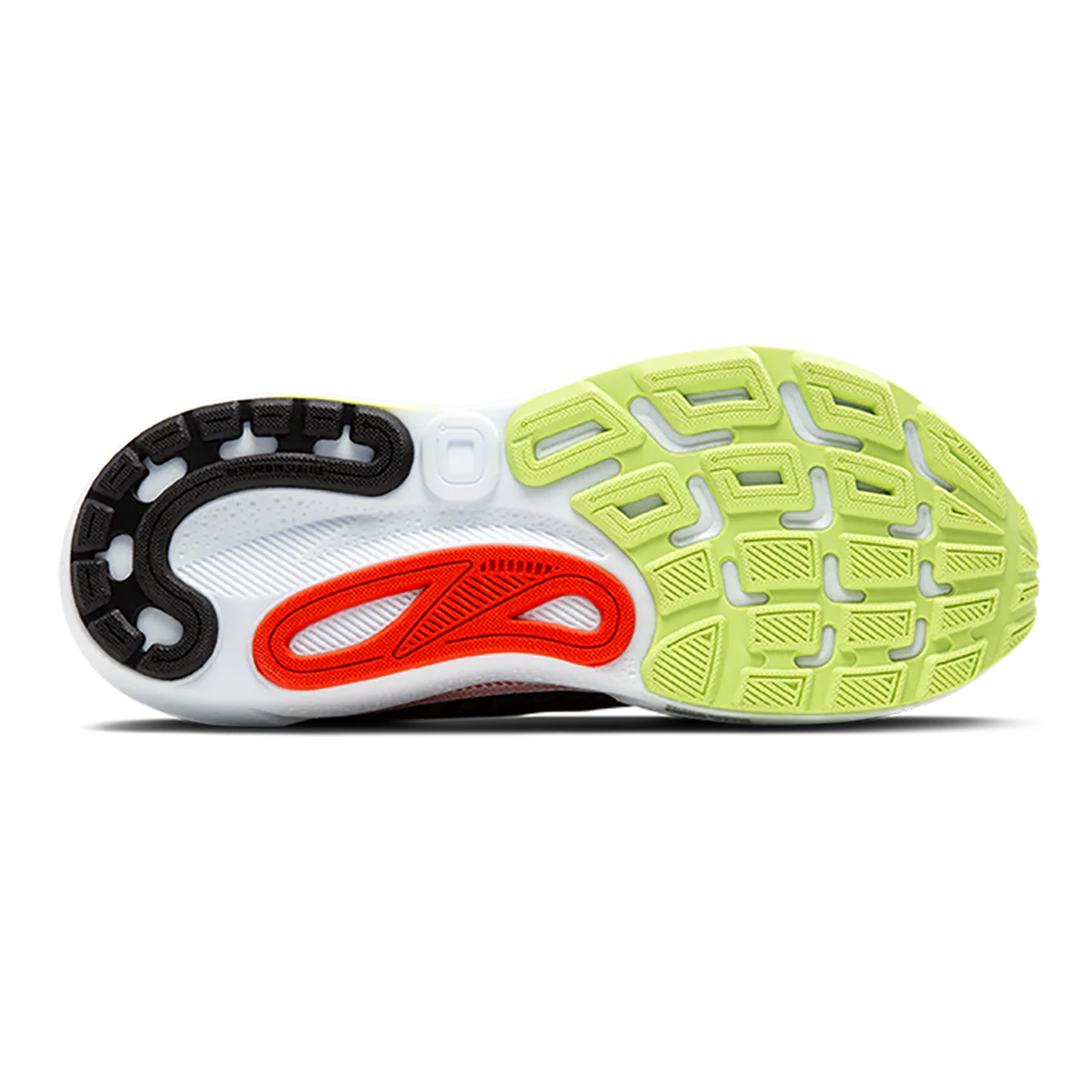 Brooks Adrenaline GTS 24 Black - Mandarin Red - Green - Image 4
