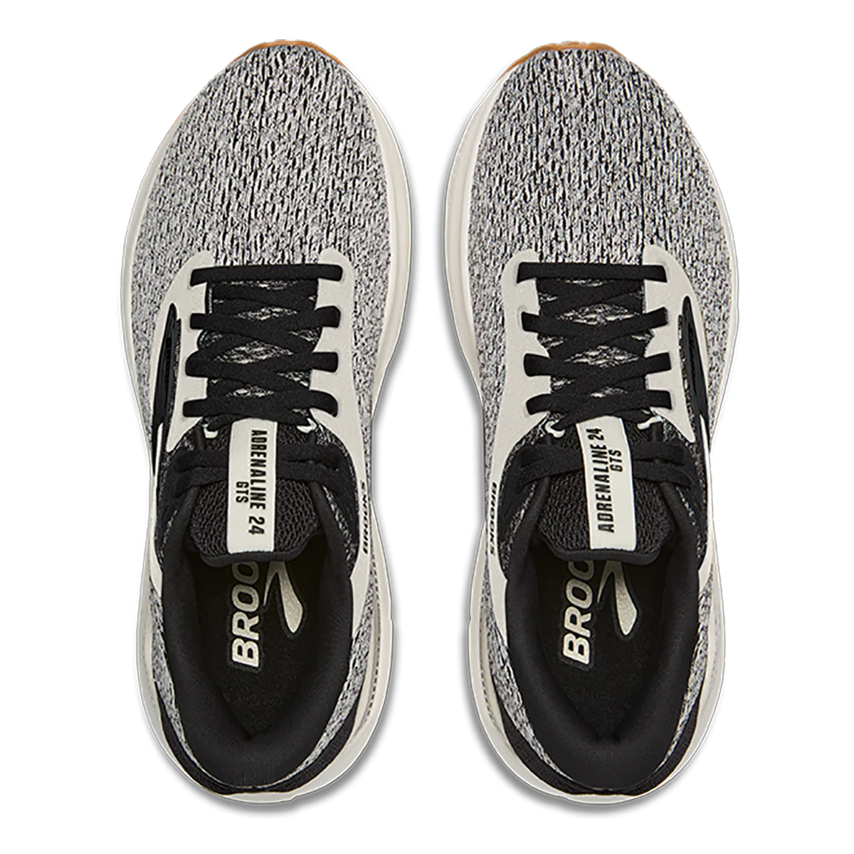 Brooks Adrenaline GTS 24 Coconut - Black - Biscuit - Image 3