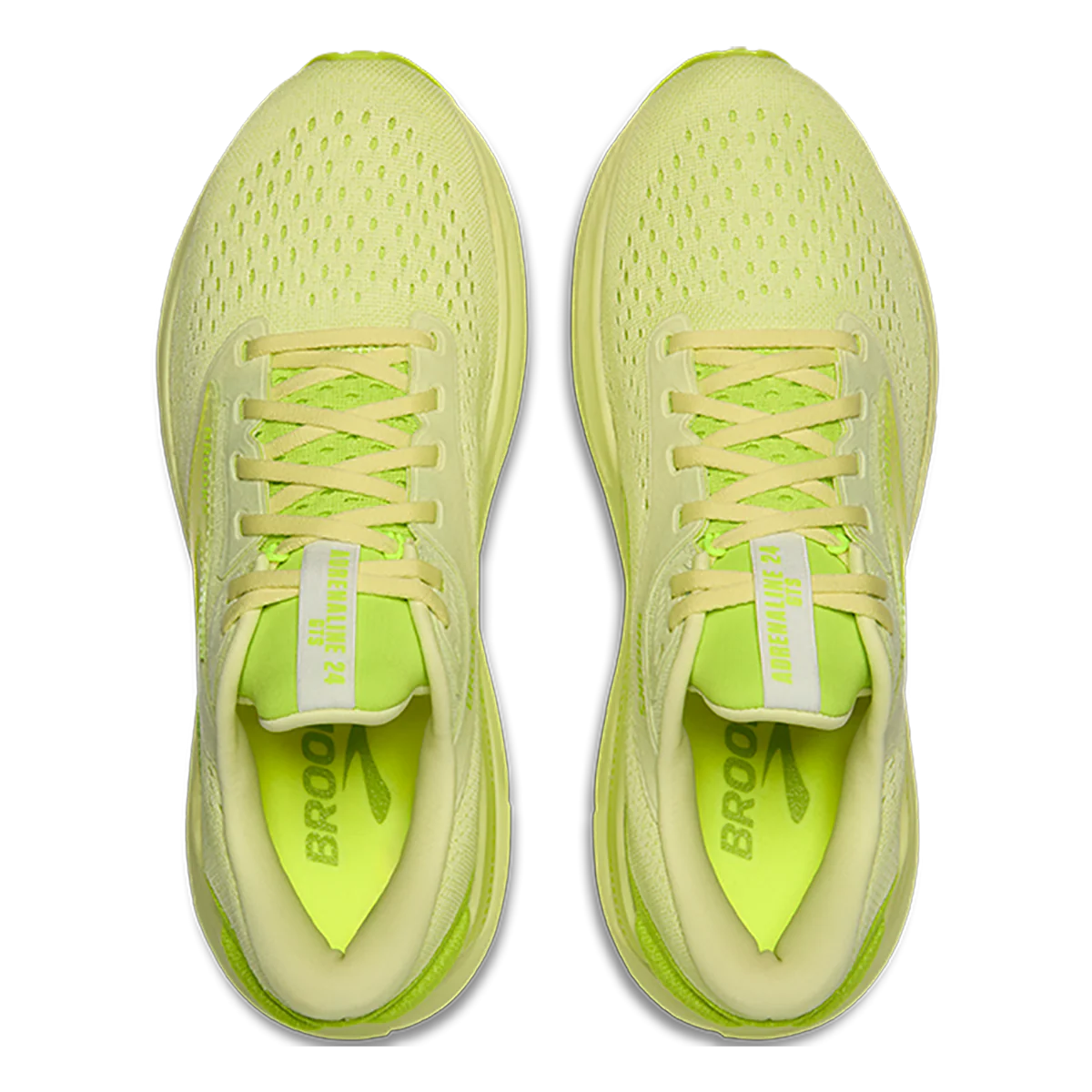 Brooks Adrenaline GTS 24 Lime Green - Nightlife - Image 3