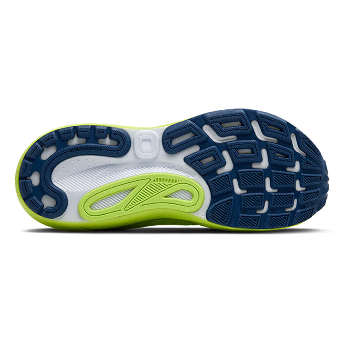 Brooks Adrenaline GTS 24 Acid Lime - Sunny Lime - Navy - Image 4
