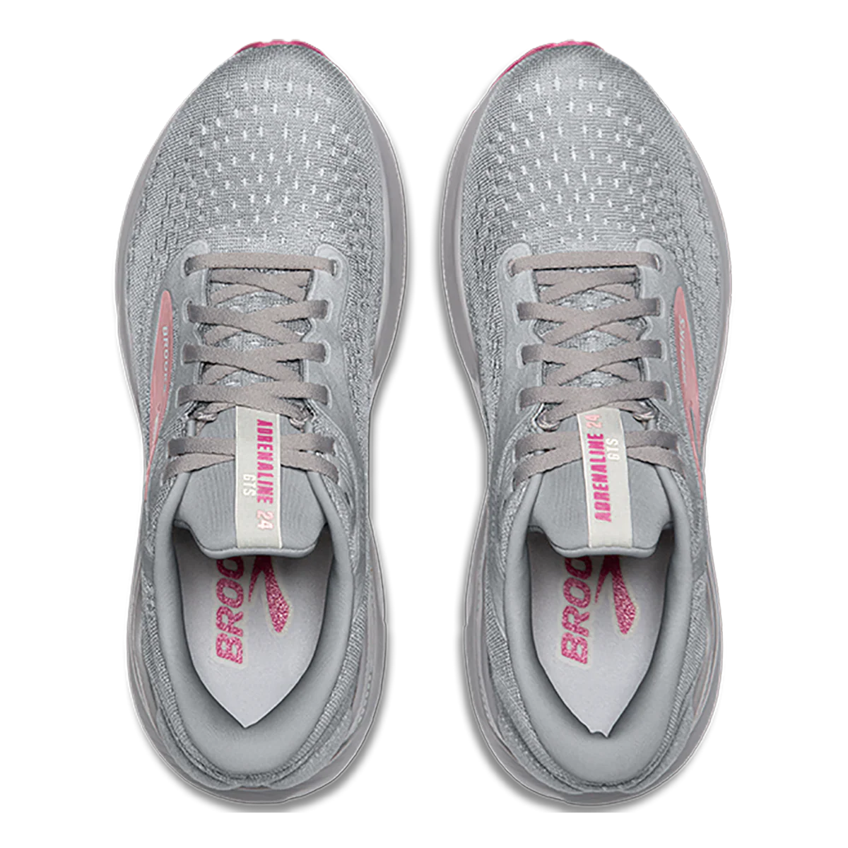 Brooks Adrenaline GTS 24 Alloy - White - Zephyr - Image 3