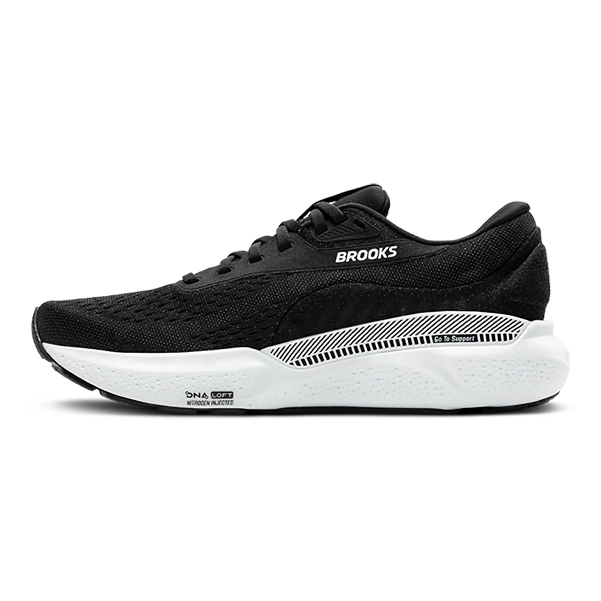 Brooks Adrenaline GTS 24 Black - White - Image 2