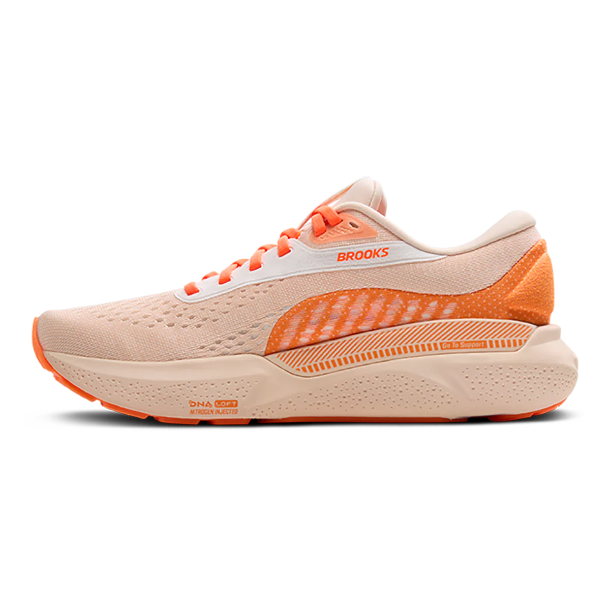 Brooks Adrenaline GTS 24 Pink - Nectarine - Orange - Image 2