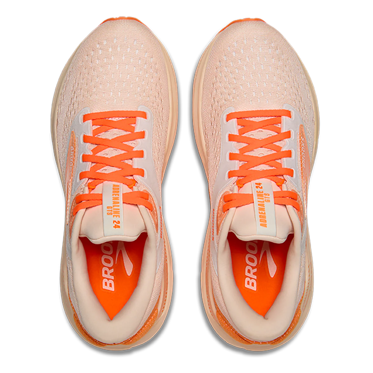 Brooks Adrenaline GTS 24 Pink - Nectarine - Orange - Image 3
