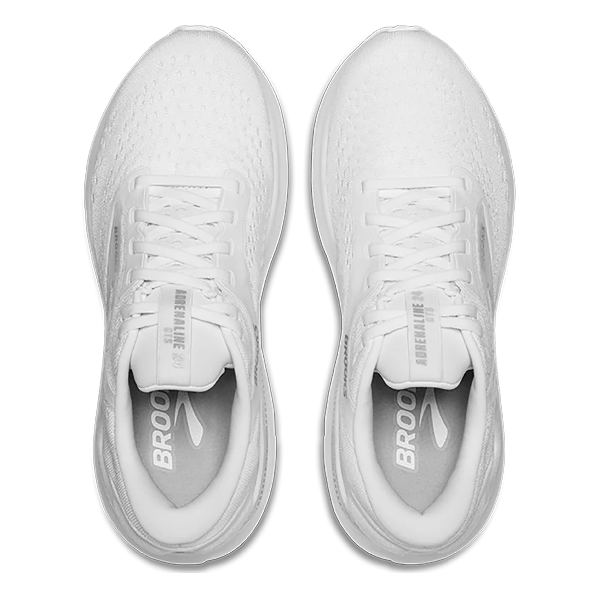 Brooks Adrenaline GTS 24 White - Oyster - Alloy - Image 3