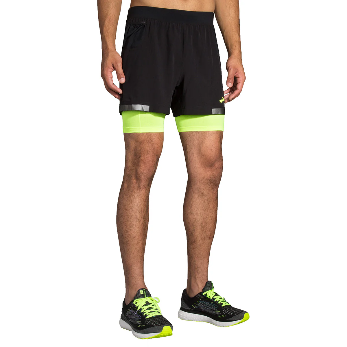 Brooks Carbonite 5" 2-in-1 Short