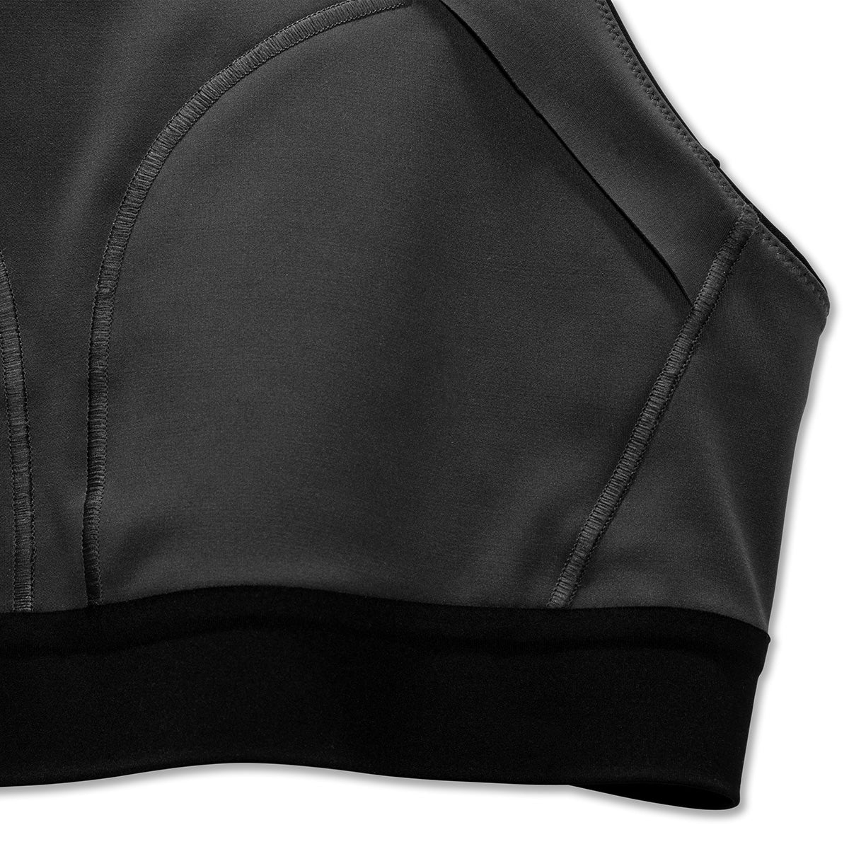 Brooks Drive 3 Pocket Run Bra - Black - Image 8