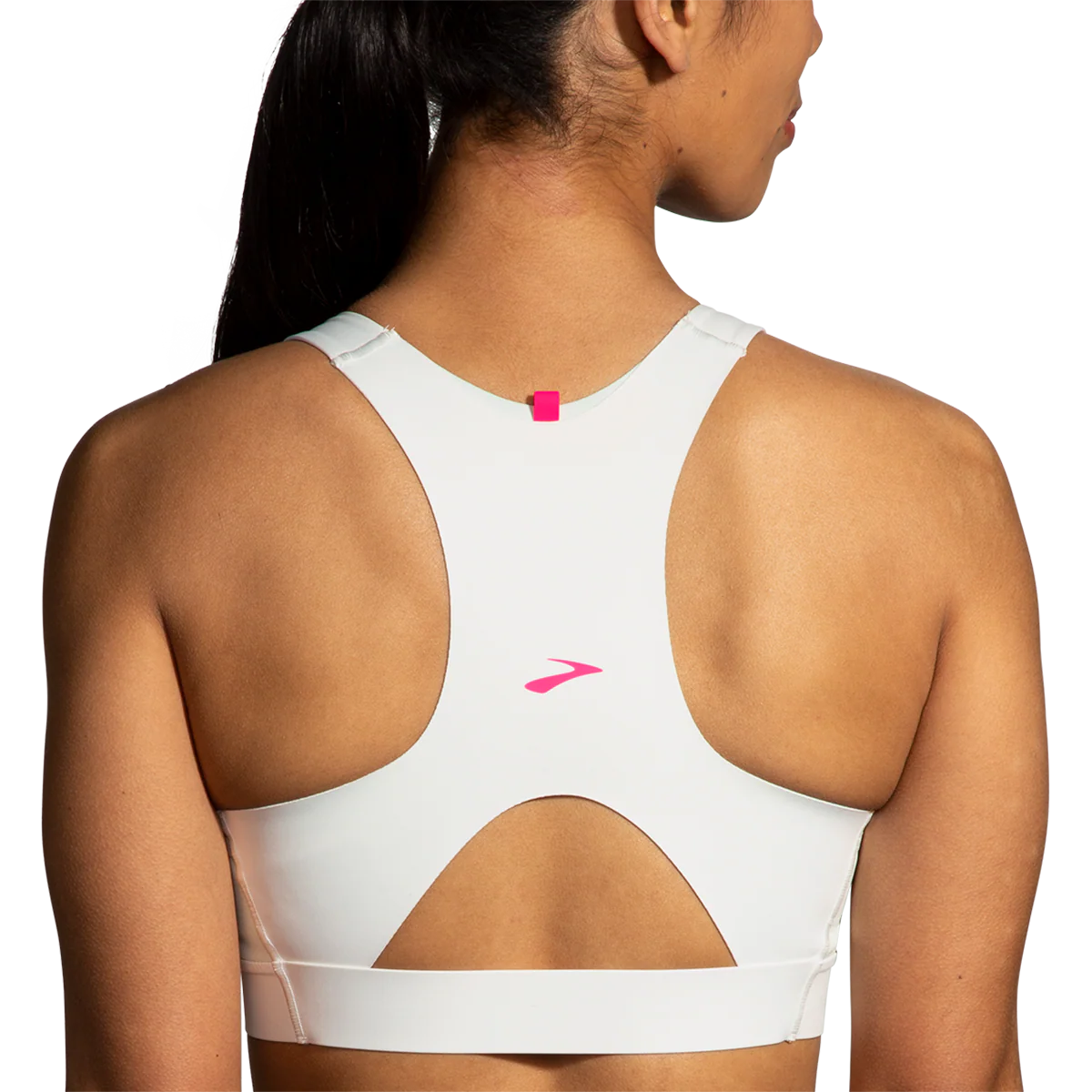 Brooks Drive 3 Pocket Run Bra - Mint Mix - Image 3