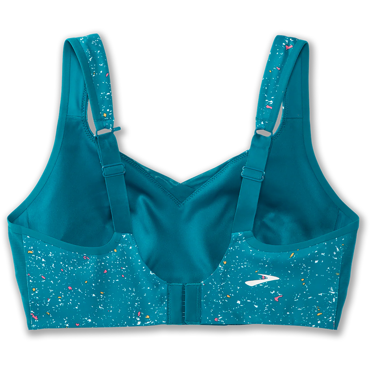 Brooks Drive Convertible Run Bra - Lagoon Speckle Print - Image 5