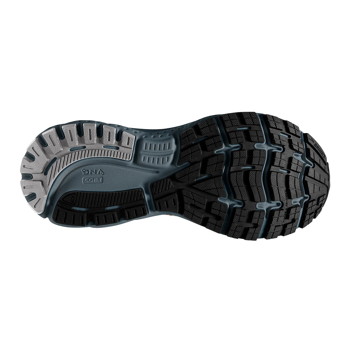 Brooks Ghost 13 - Black - Grey - Stormy - Image 4