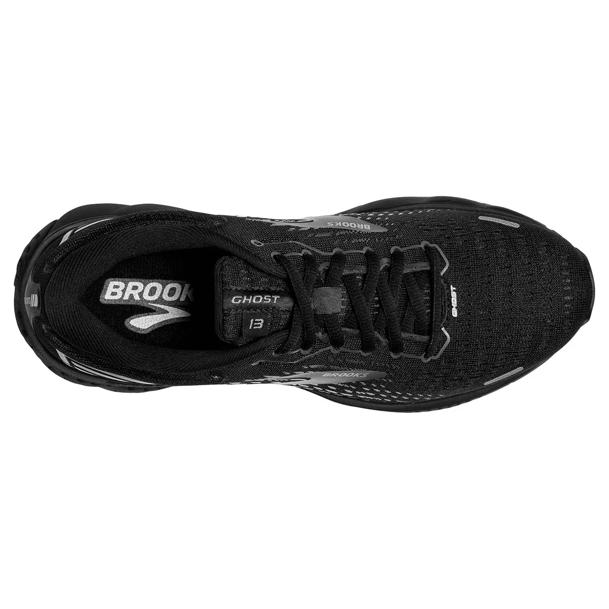 Brooks Ghost 13 - Black - Black - Image 3