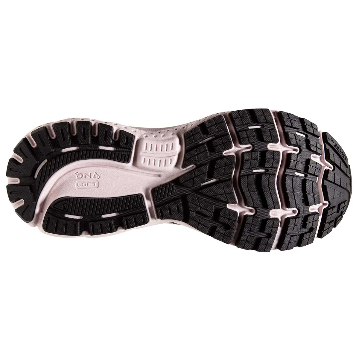 Brooks Ghost 13 - Black - Pearl - Hushed Violet - Image 4
