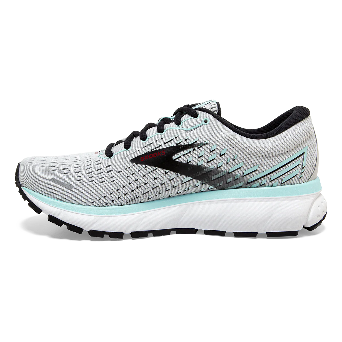 Brooks Ghost 13 - Grey - Atlantis - Black - Image 2