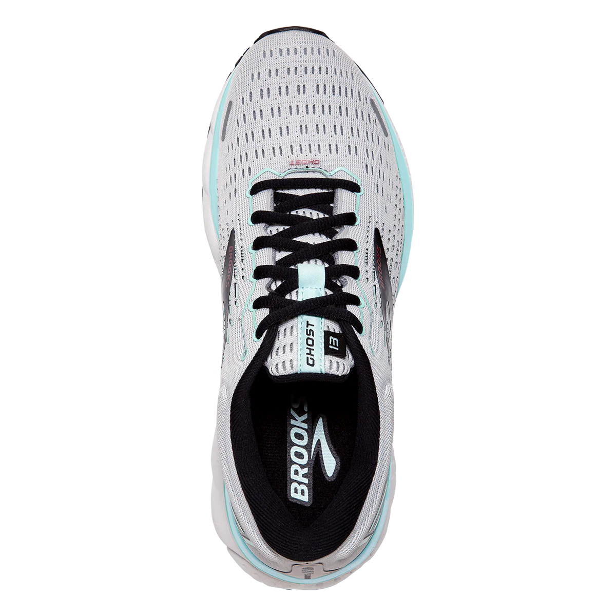 Brooks Ghost 13 - Grey - Atlantis - Black - Image 3