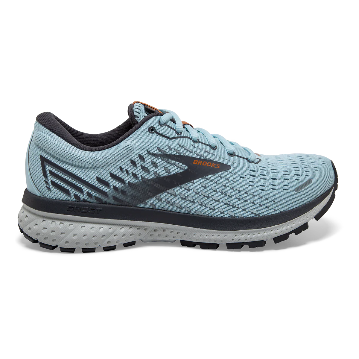 Brooks Ghost 13 - Light Blue - Blackened Pearl - White