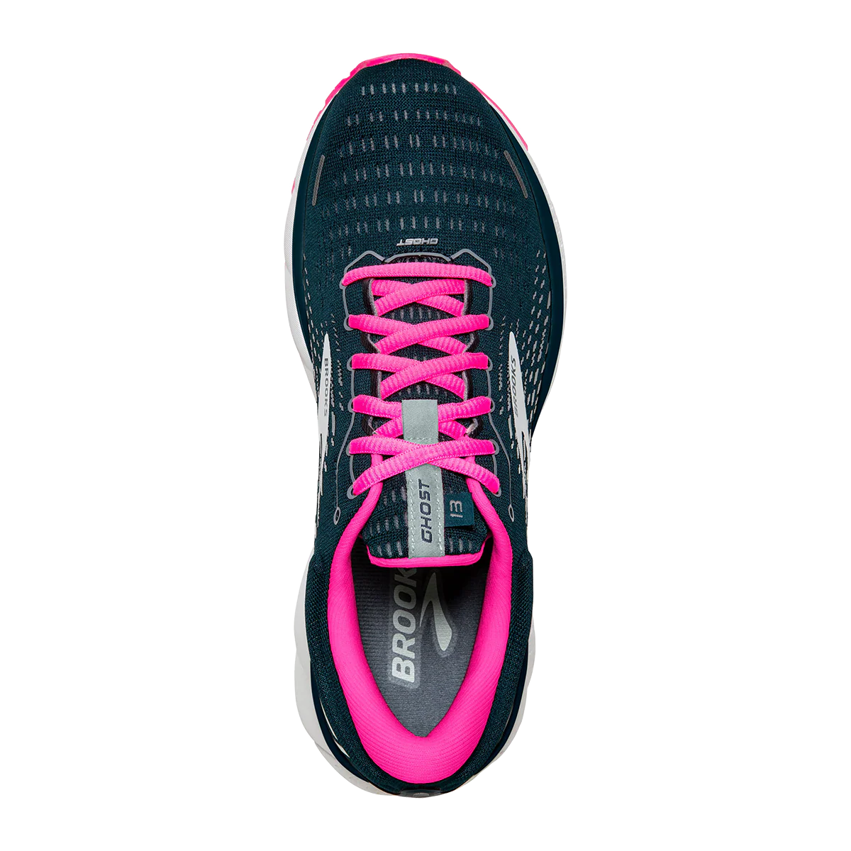 Brooks Ghost 13 - Reflective Pond - Pink - Ice - Image 3