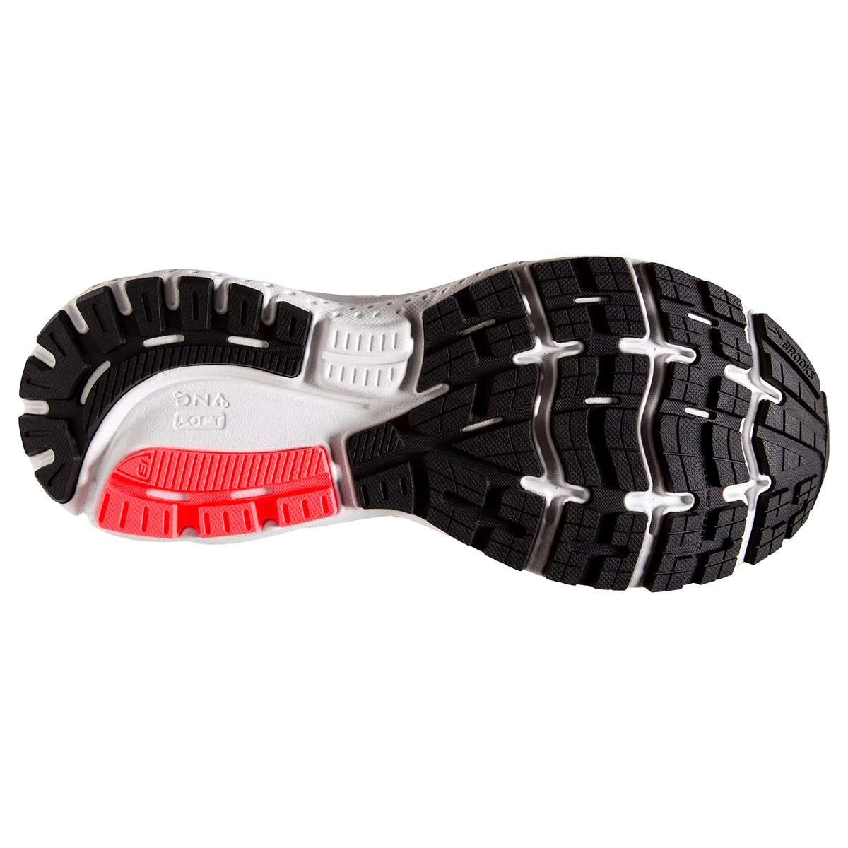 Brooks Ghost 13 - White - Pink - Black - Image 4