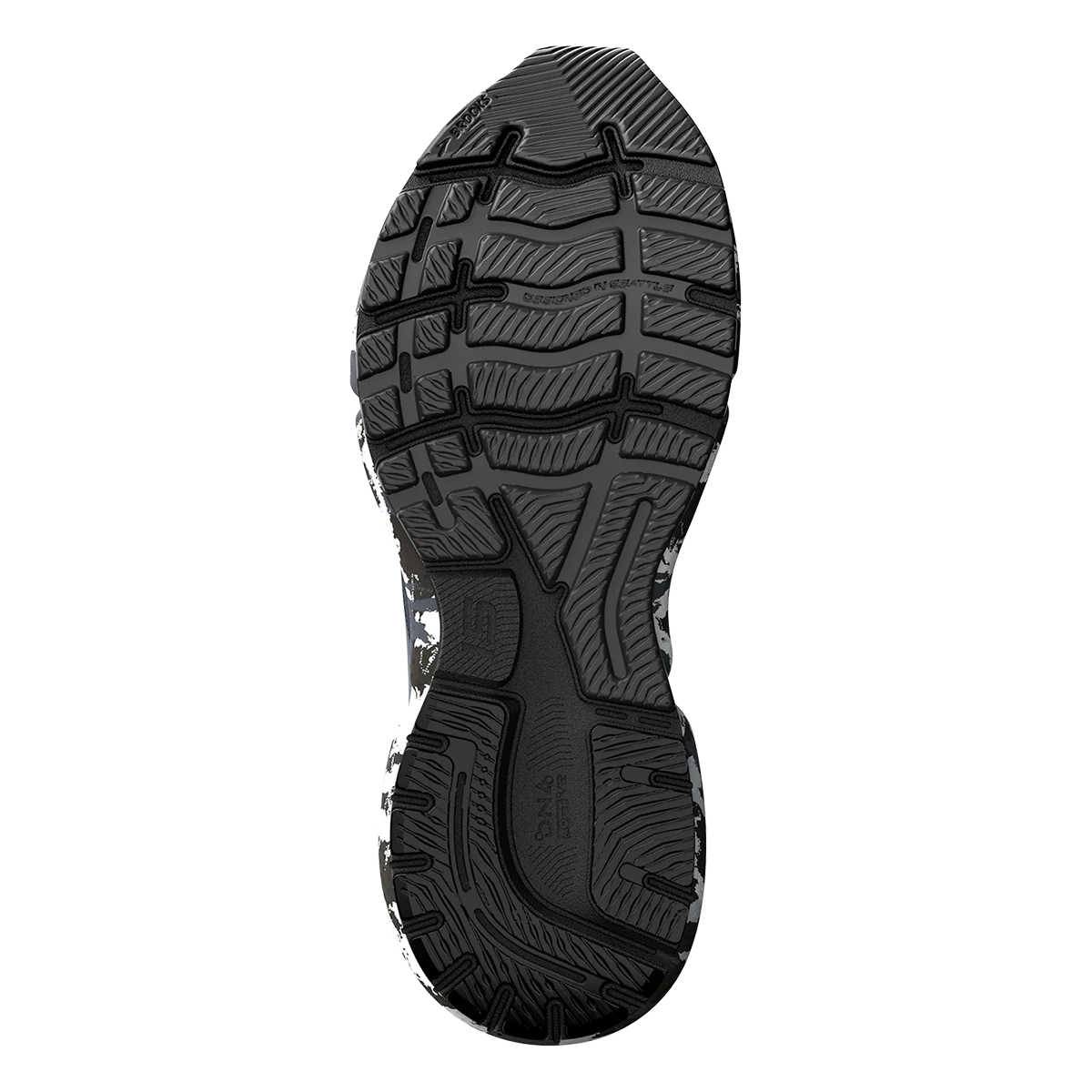 Brooks Ghost 15 - Ebony - Black - Oyster - Image 4