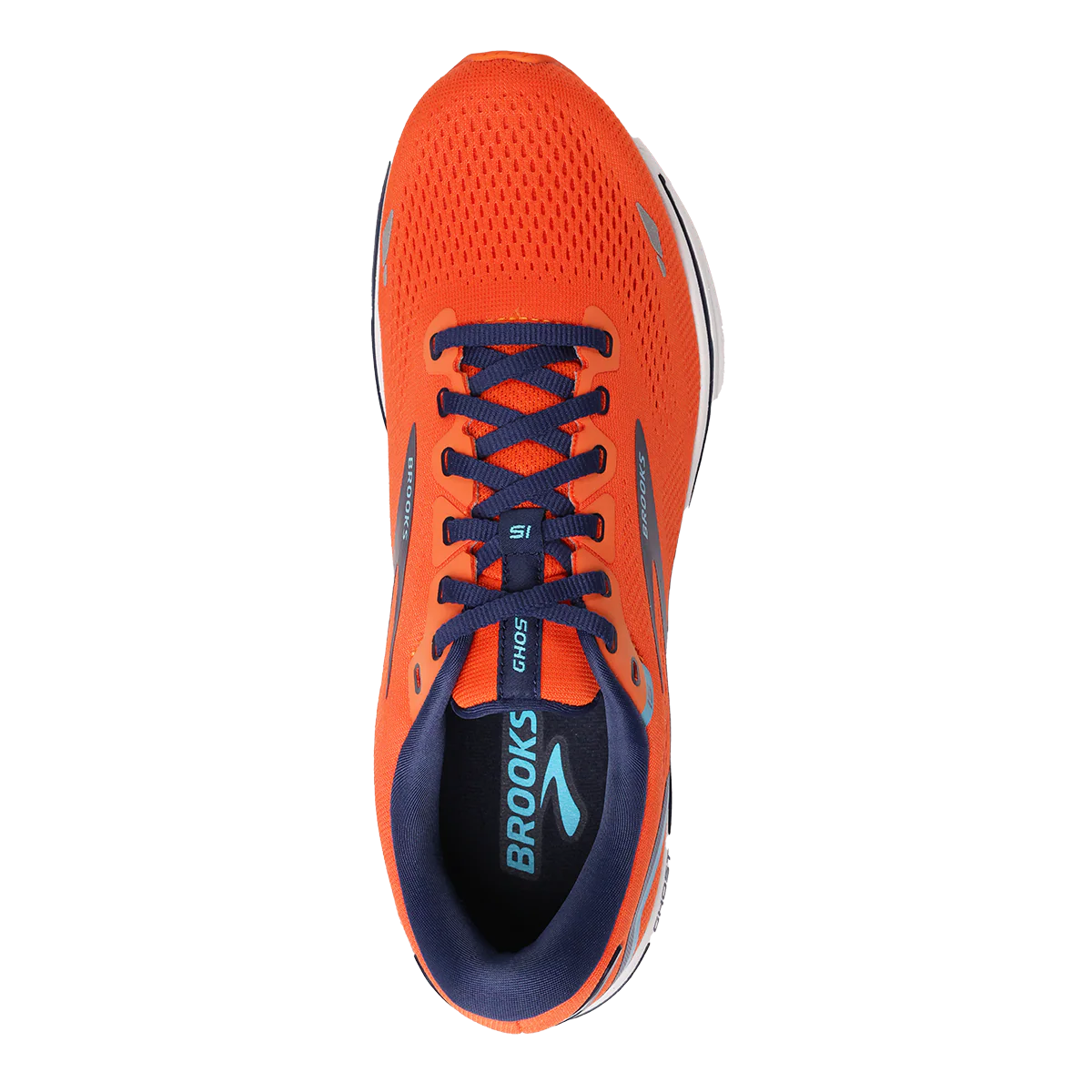 Brooks Ghost 15 - Flame - Navy - Blue - Image 3