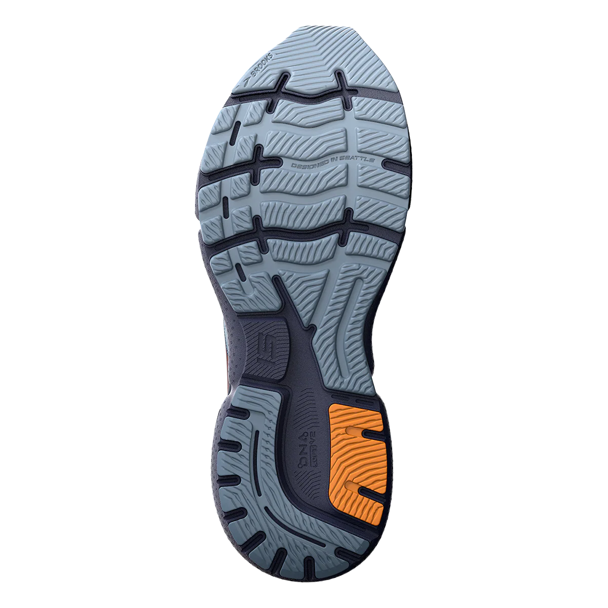 Brooks Ghost 15 - Flintstone - Peacoat - Oak - Image 4