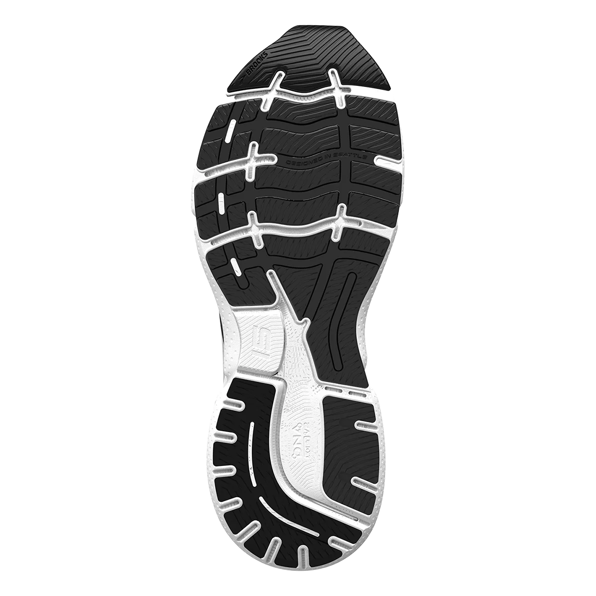 Brooks Ghost 15 - Peacoat - Silver - White - Image 4