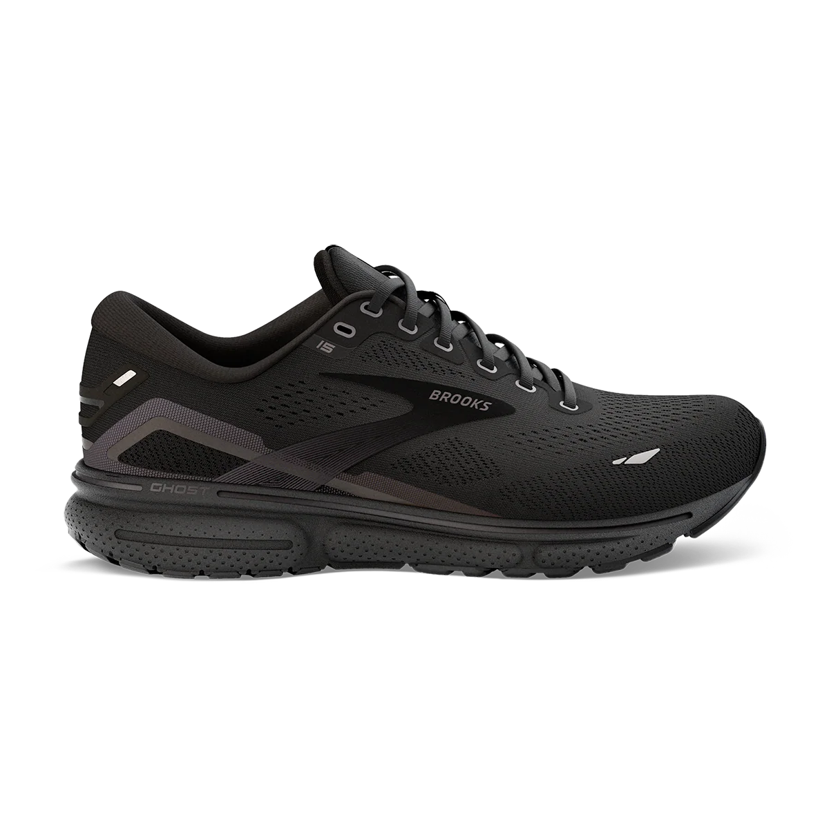 Brooks Ghost 15 - Black - Black - Ebony