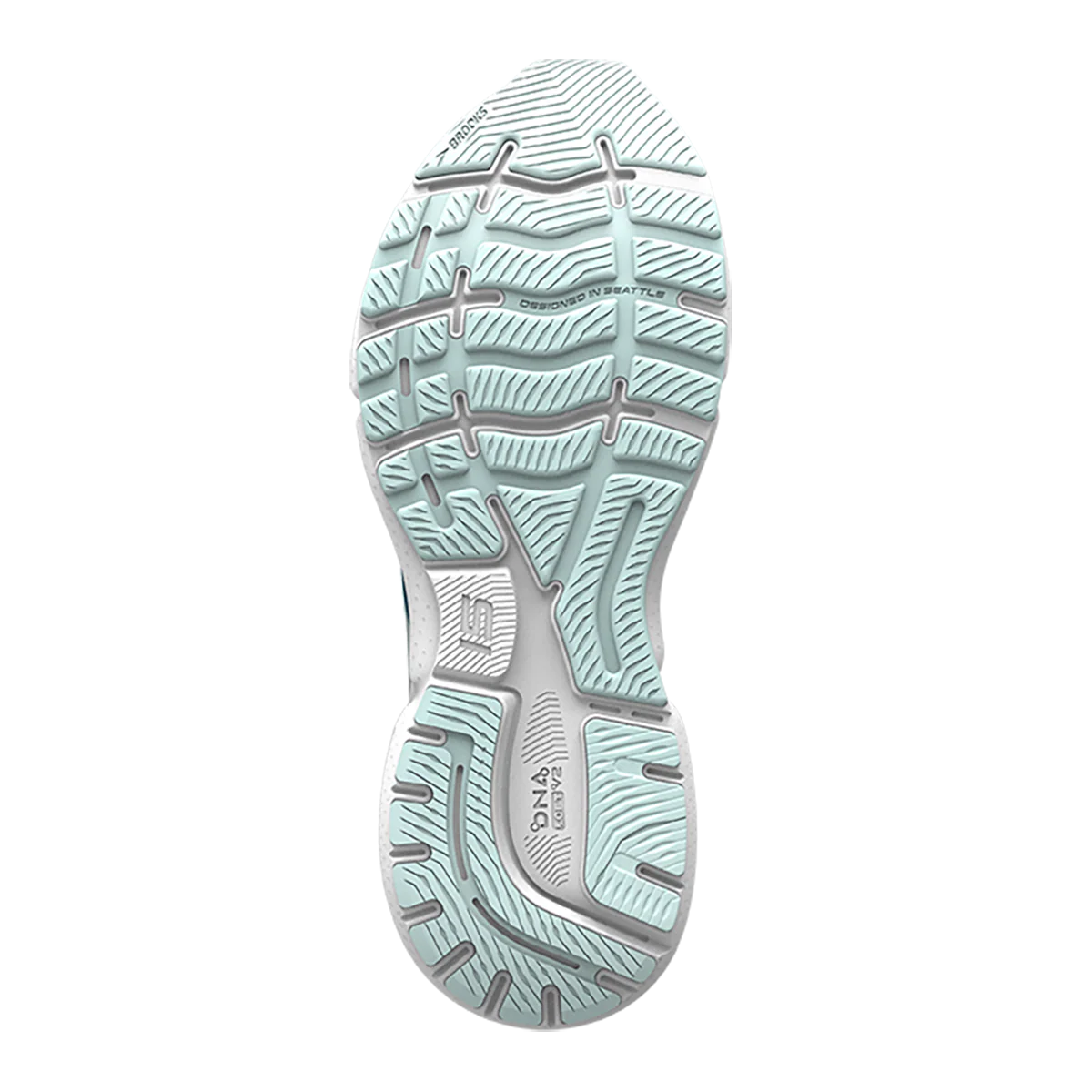 Brooks Ghost 15 - Legion Blue - Blue - Bittersweet - Image 4