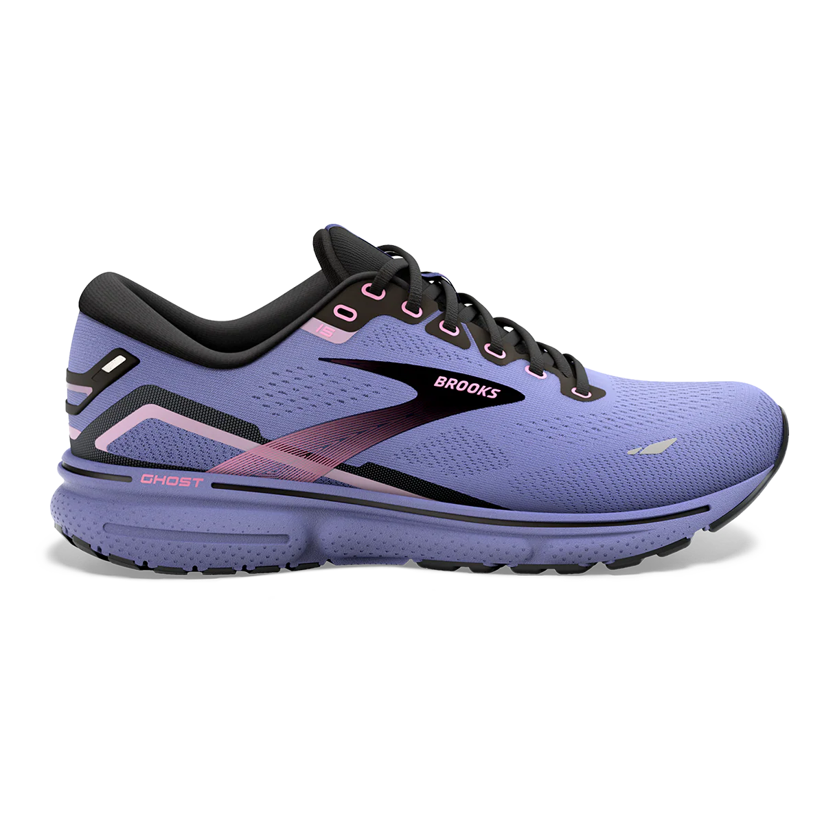 Brooks Ghost 15 - Purple - Pink - Black