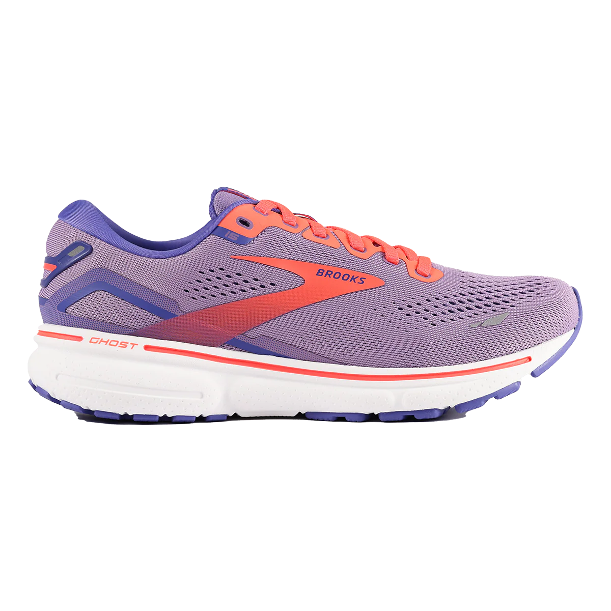 Brooks Ghost 15 - Rhapsody - Iris - Coral