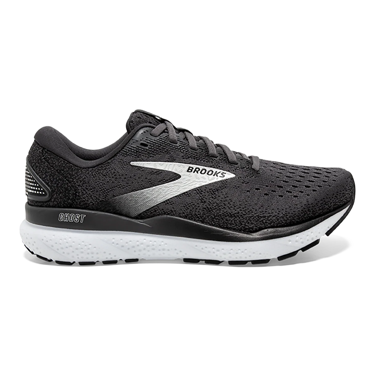 Brooks Ghost 16 - Black - Grey - White