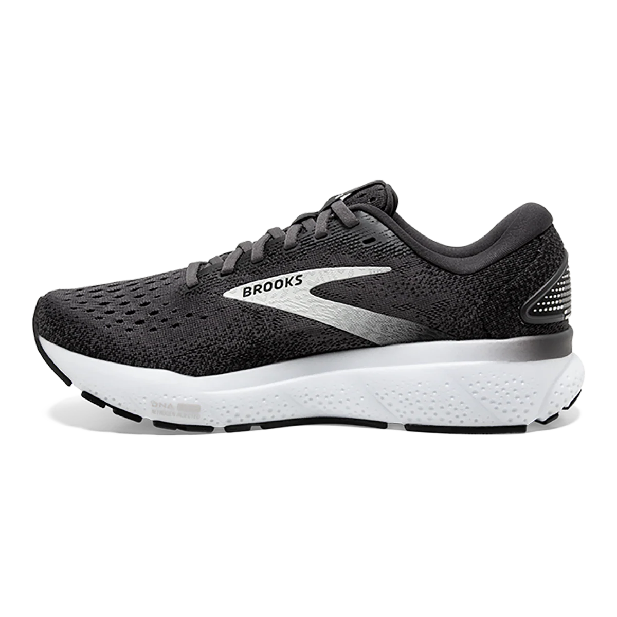 Brooks Ghost 16 - Black - Grey - White - Image 2