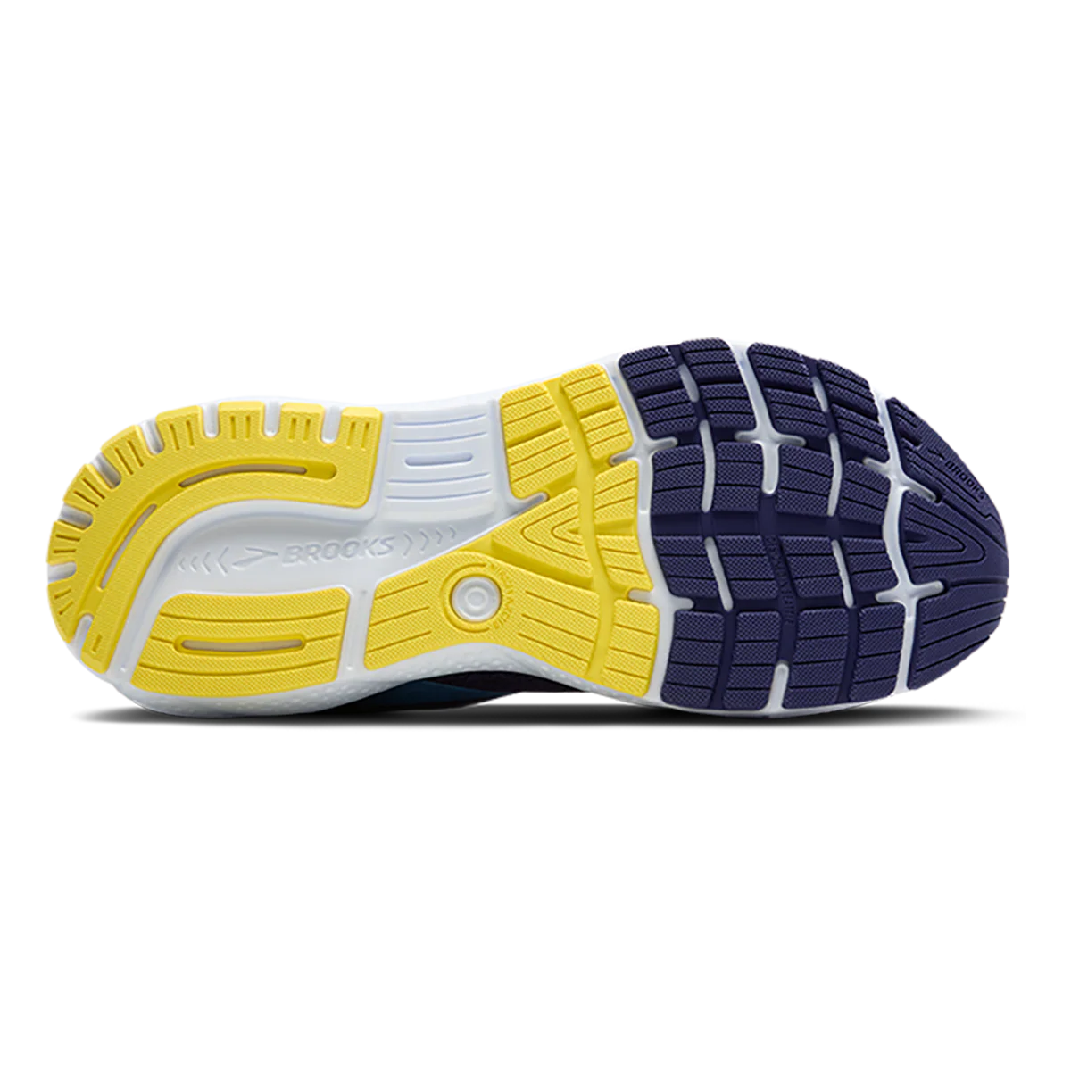 Brooks Ghost 16 - Blue - Bonnie Blue - Yellow - Image 4