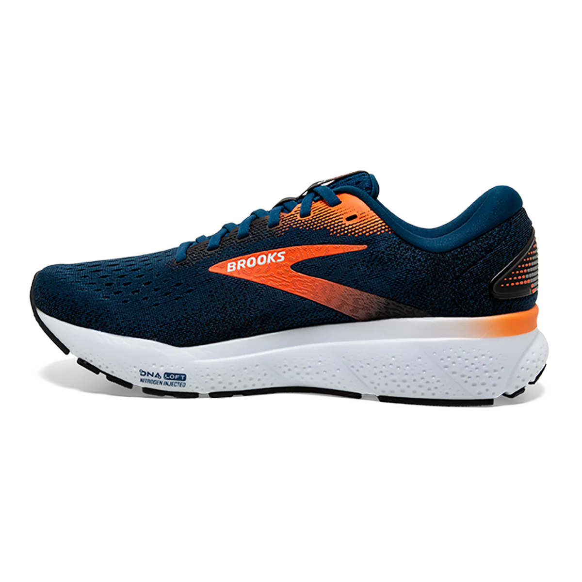Brooks Ghost 16 - Blue Opal - Black - Nasturtium - Image 2