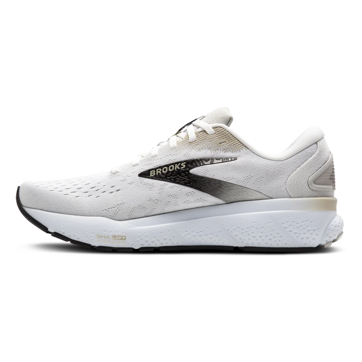 Brooks Ghost 16 - White - Cream - Pink - Image 2
